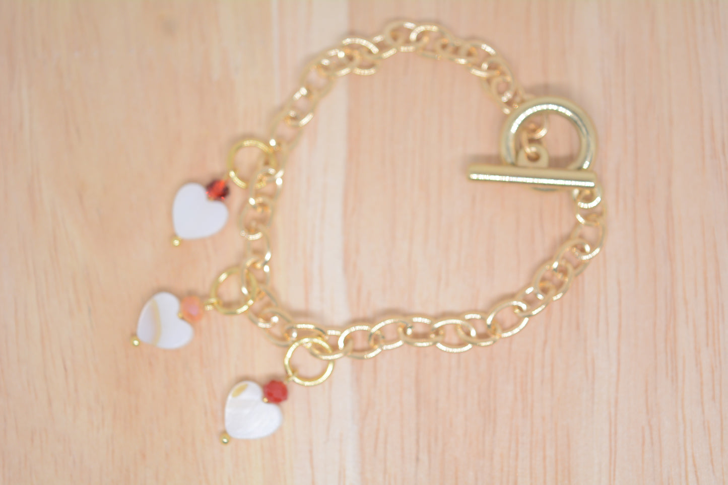 Armband 3 hartjes