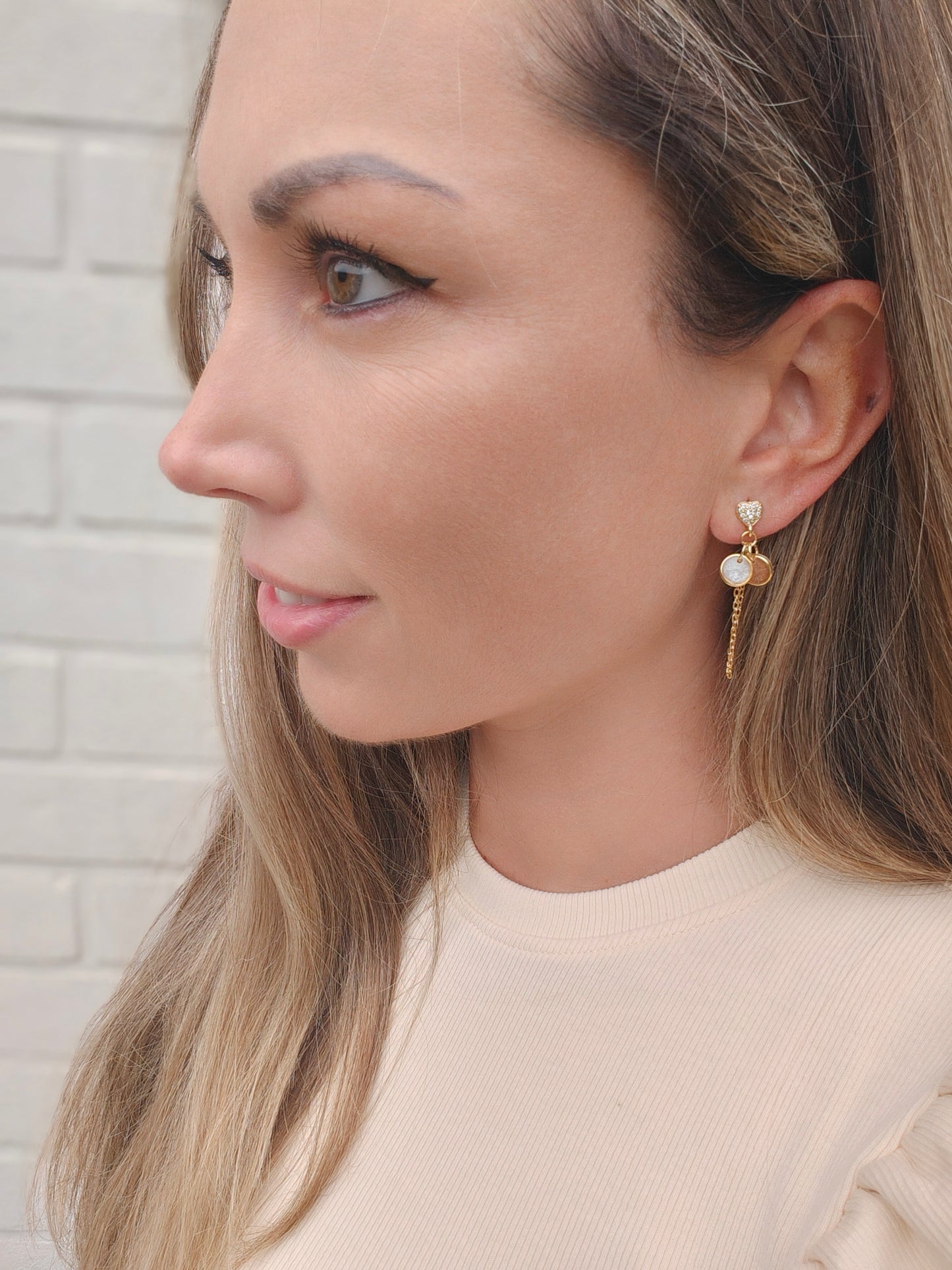 Vivienne oorbellen heart