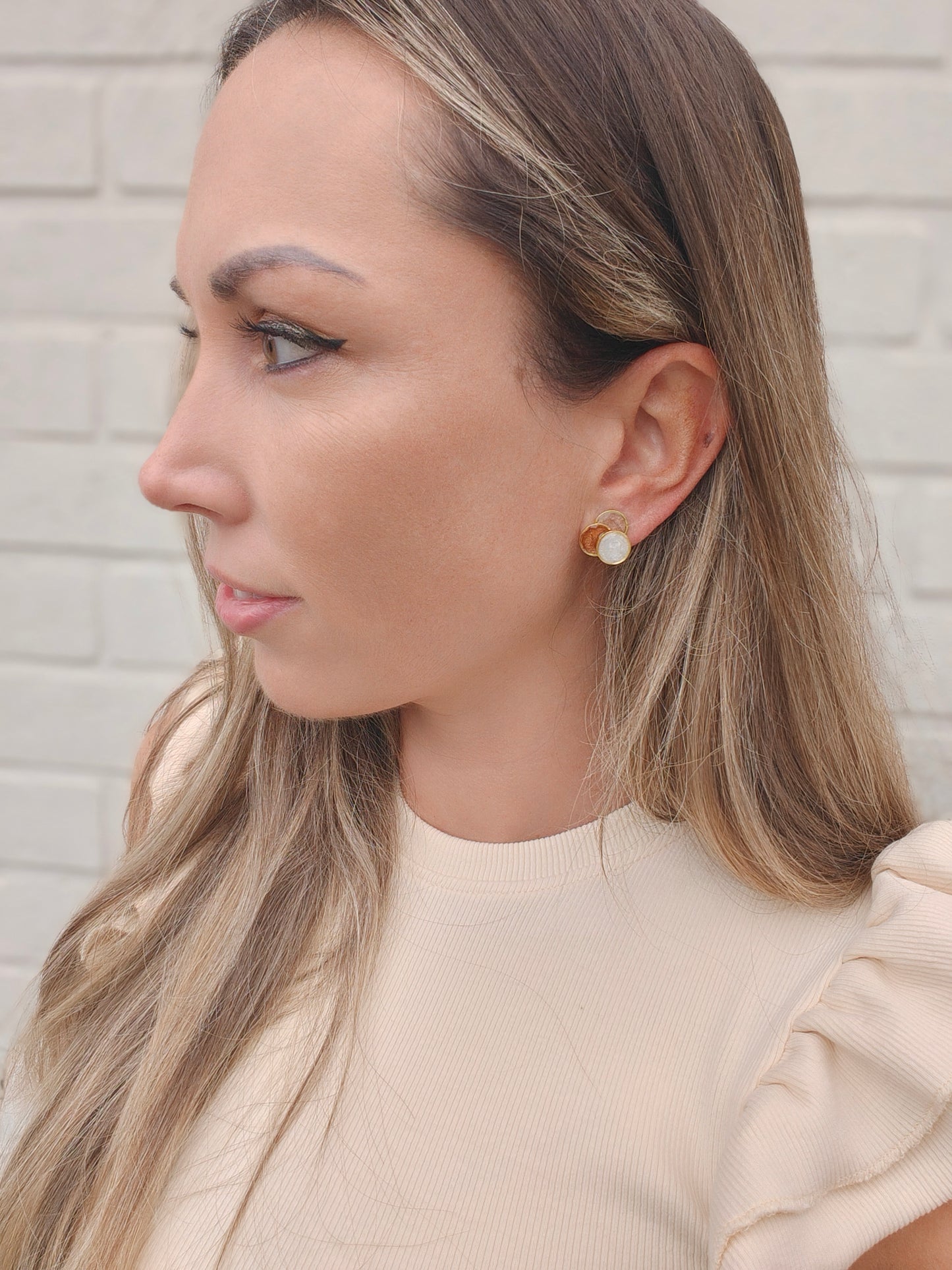Vivienne oorbellen studs