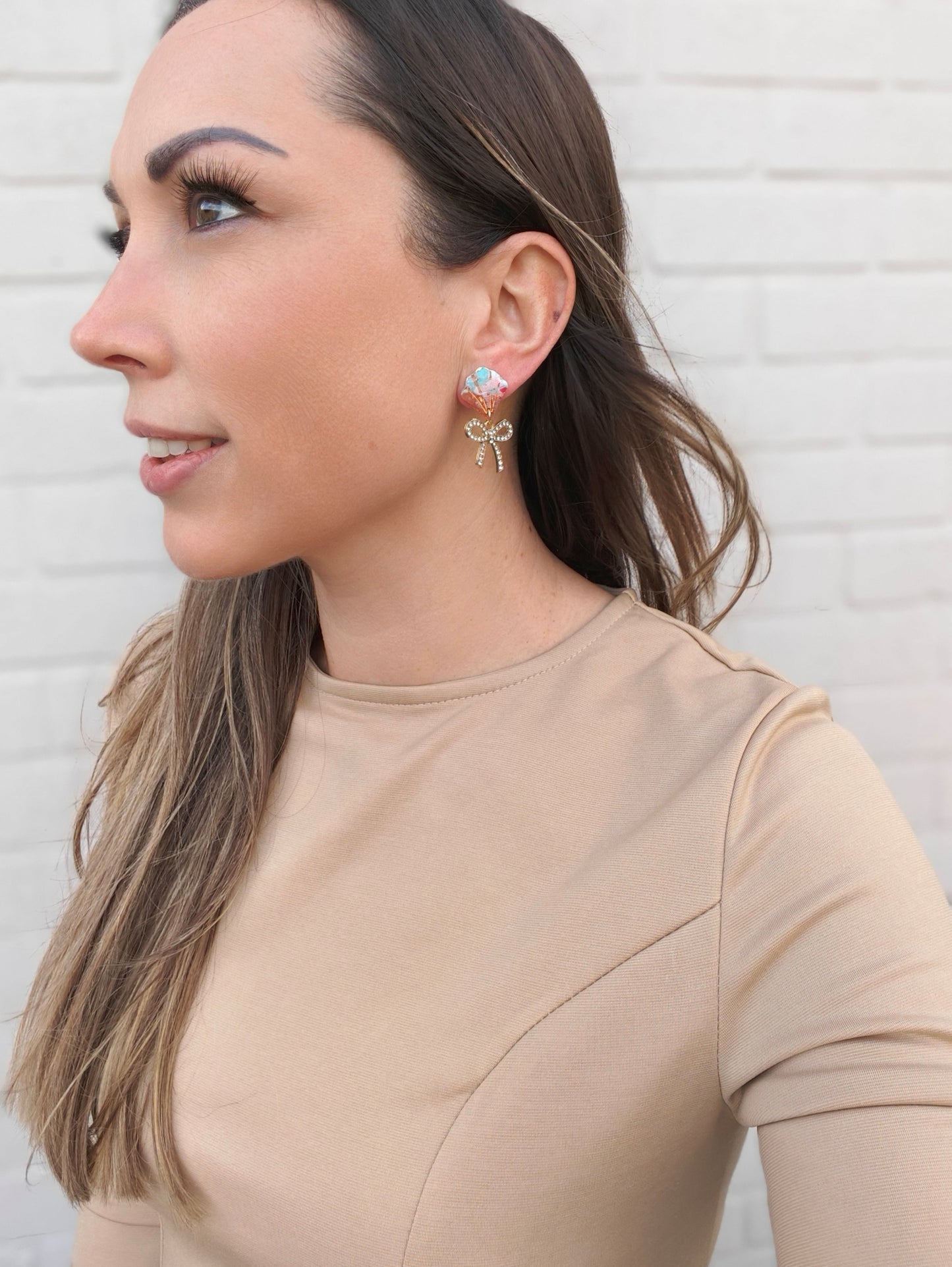 Oorbellen picasso Shell