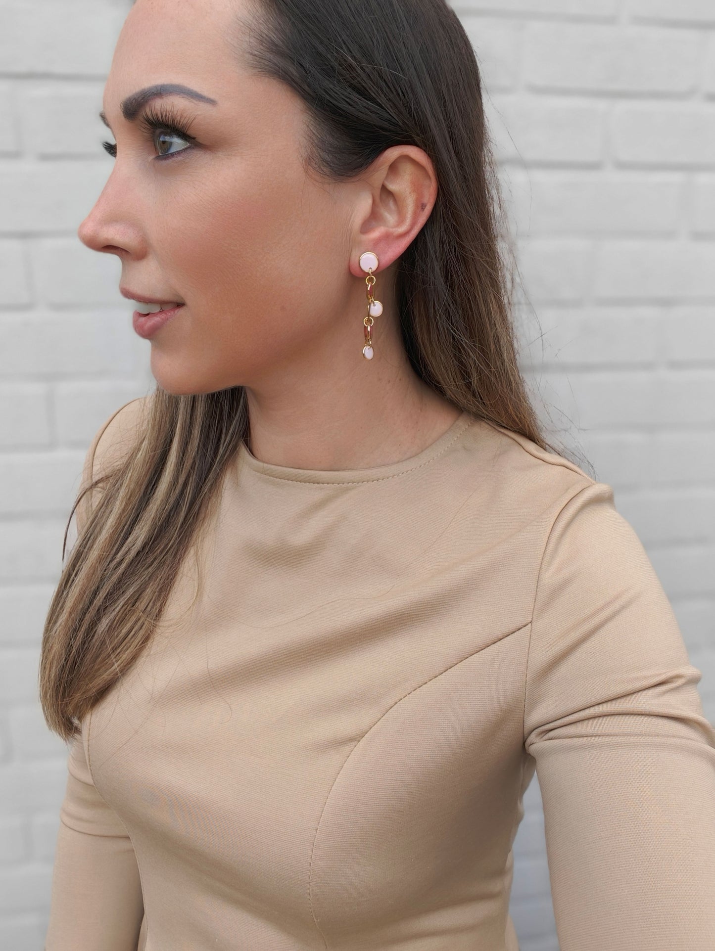 Oorbellen Vivienne lang