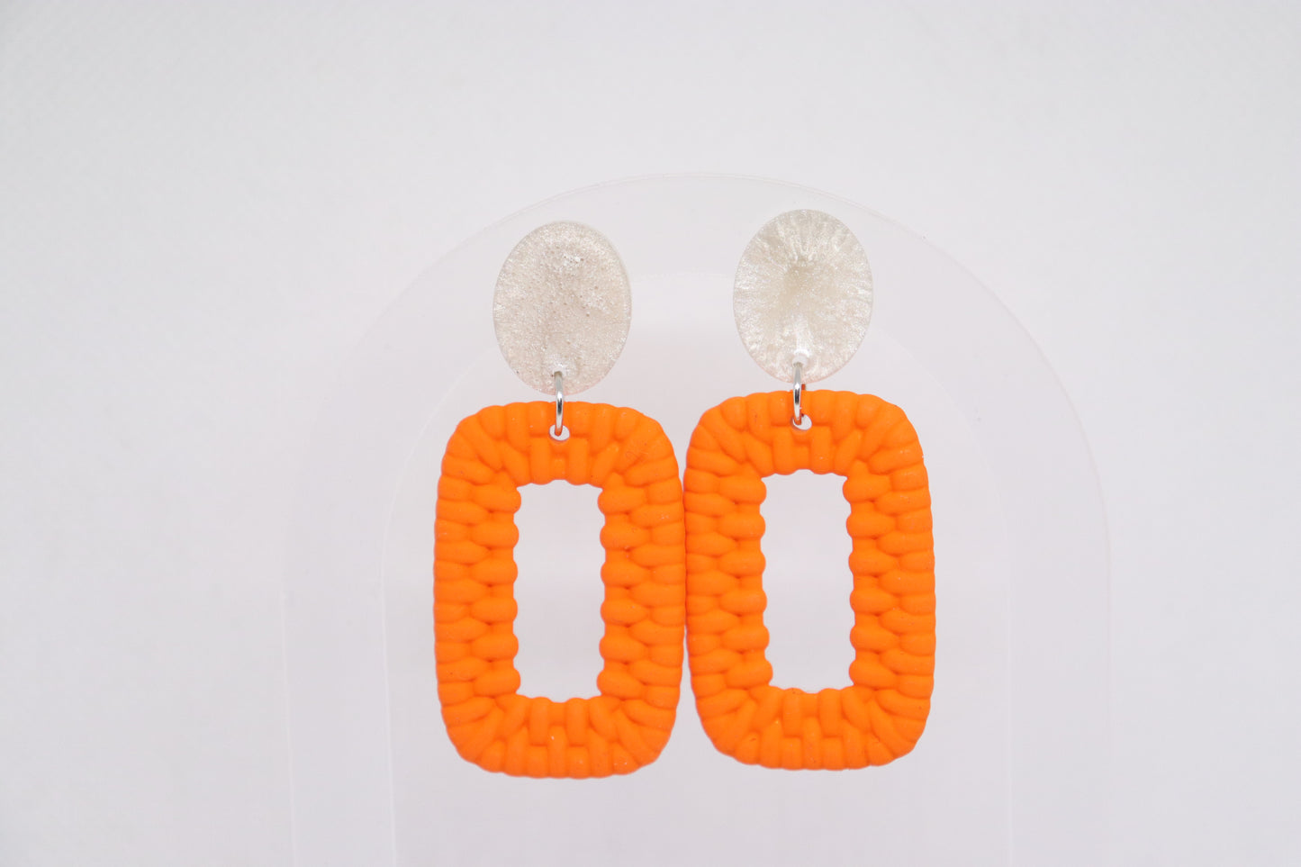 Luna Loop oorbellen Sunset Glow