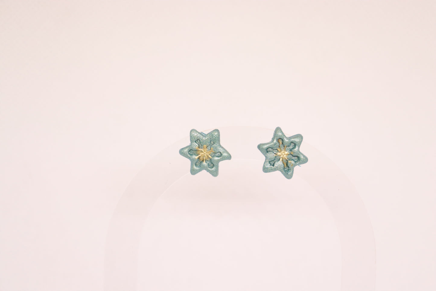 Groene ster studs