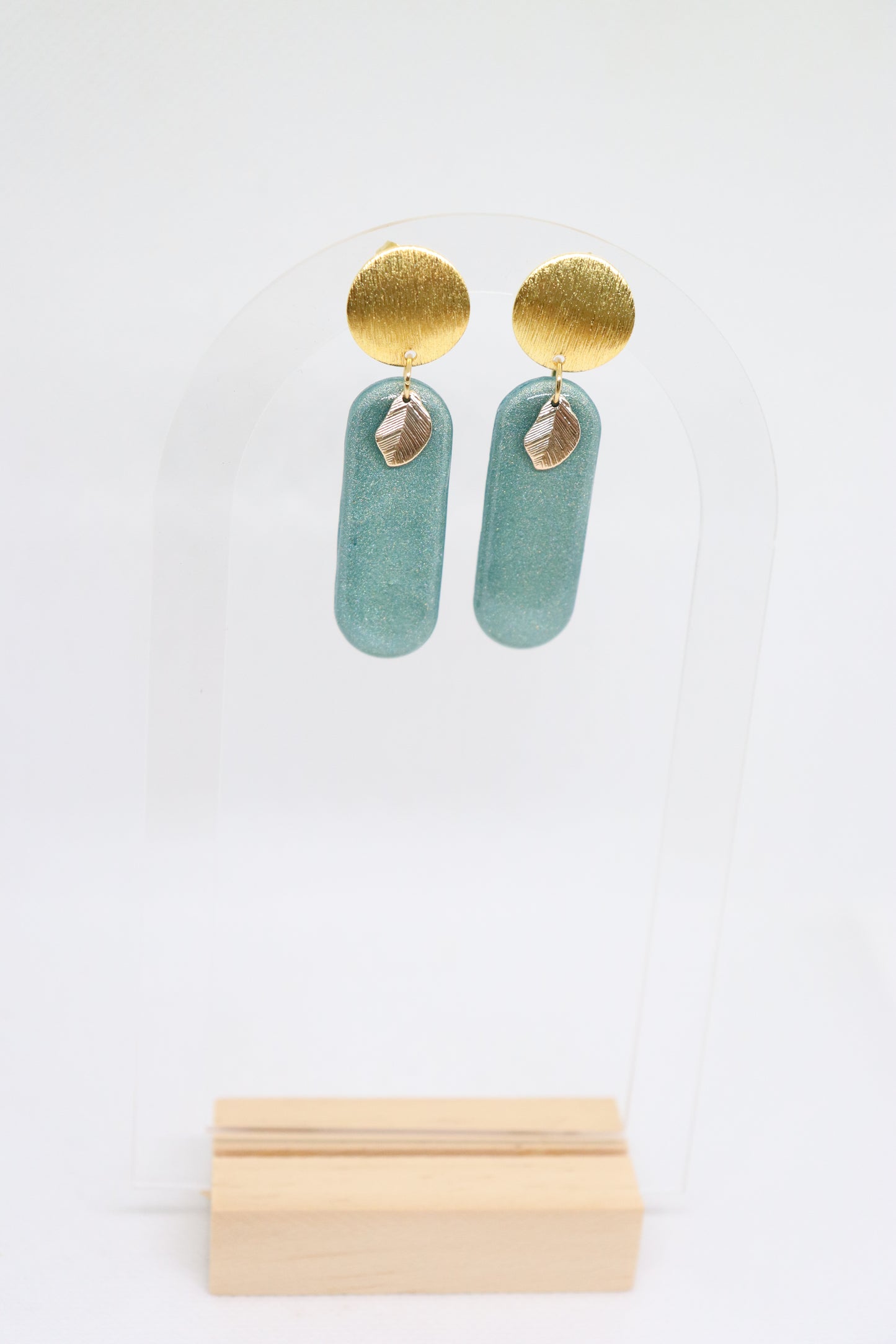 Groene oorbellen Joy