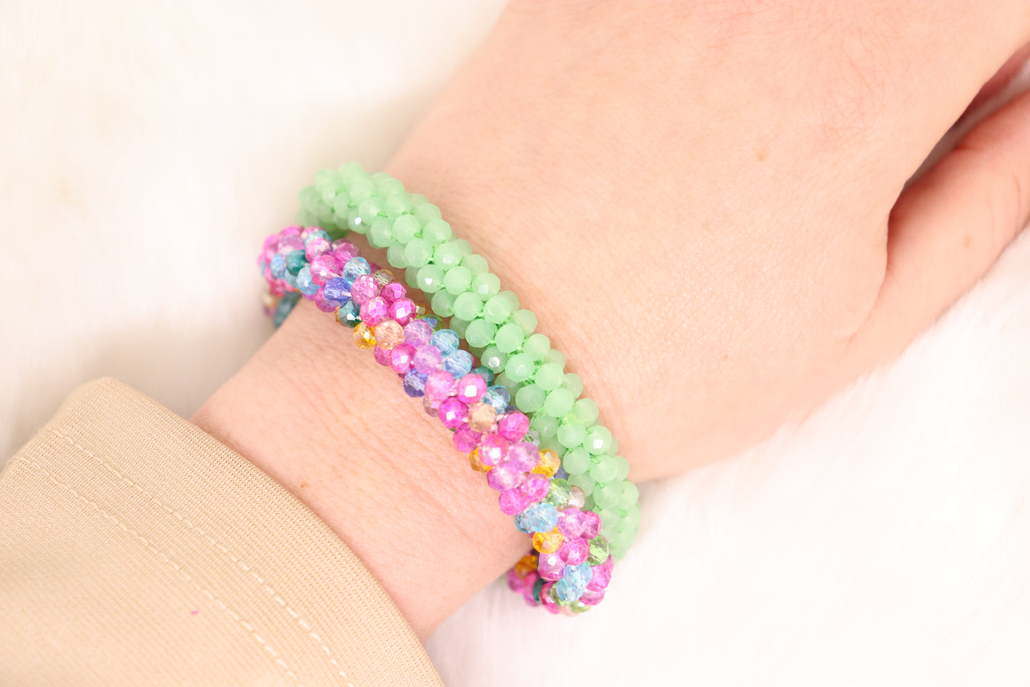 Armband groen