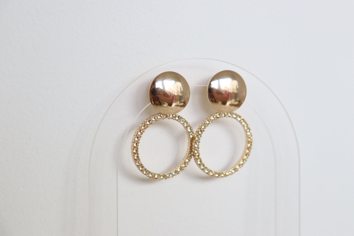 Poppy oorbellen Yellow