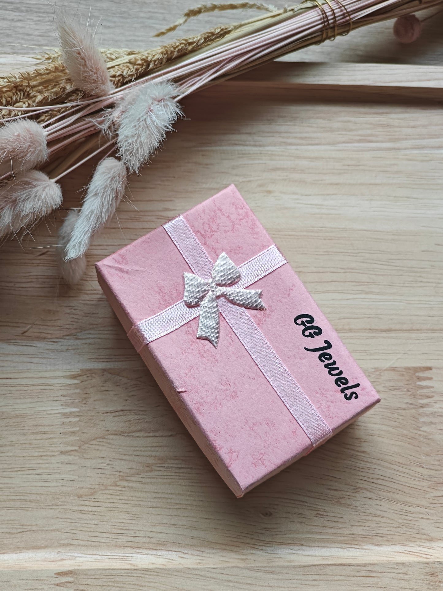 Cadeauverpakking roze strik