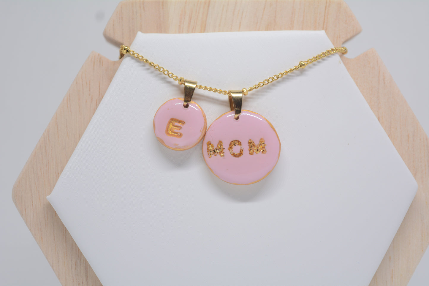 Naam ketting 2 bedels