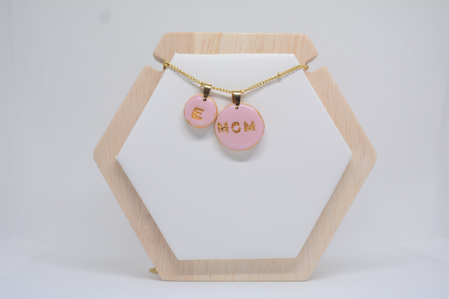 Naam ketting 2 bedels