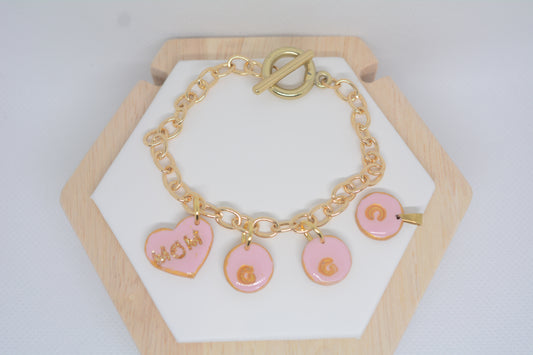 Bedelarmband 4 bedels