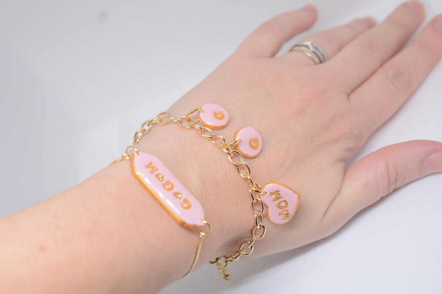 Bedelarmband 4 bedels