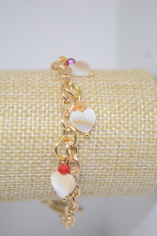 Armband 3 hartjes