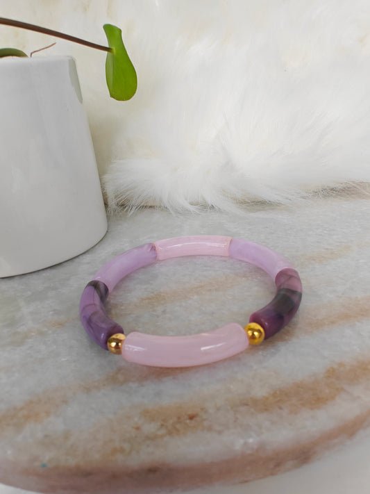 Tube armband Paars