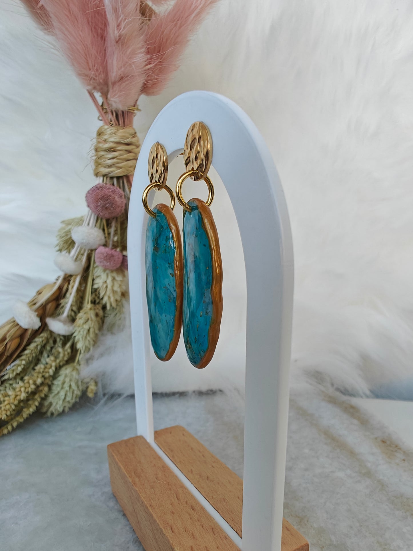 Asymmetrische Oceanne oorbellen