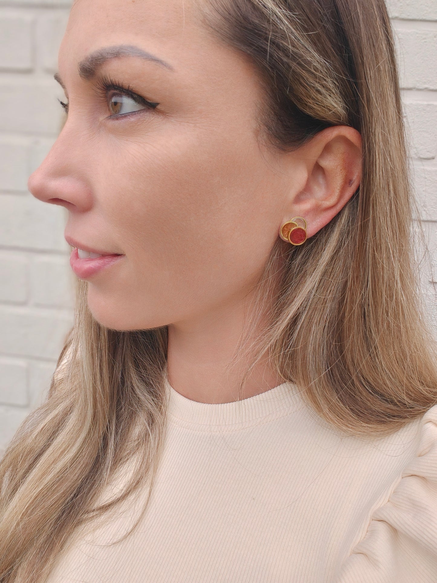 Vivienne oorbellen studs