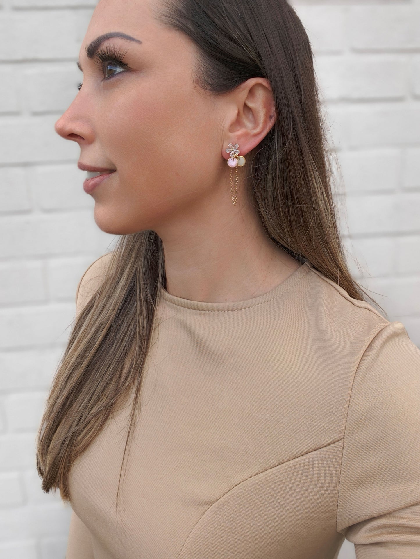 Oorbellen Vivienne Blush