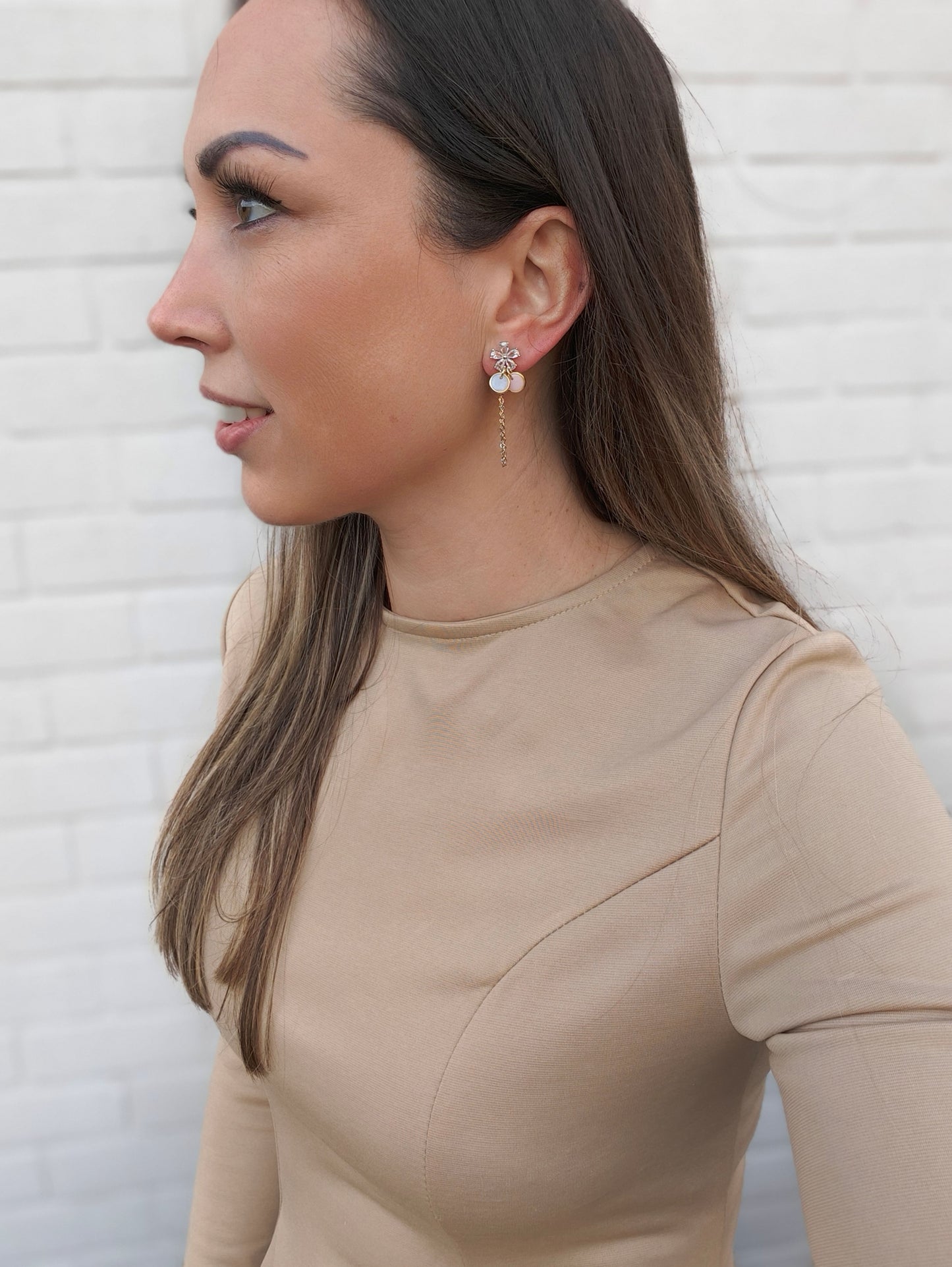 Oorbellen Vivienne Blush
