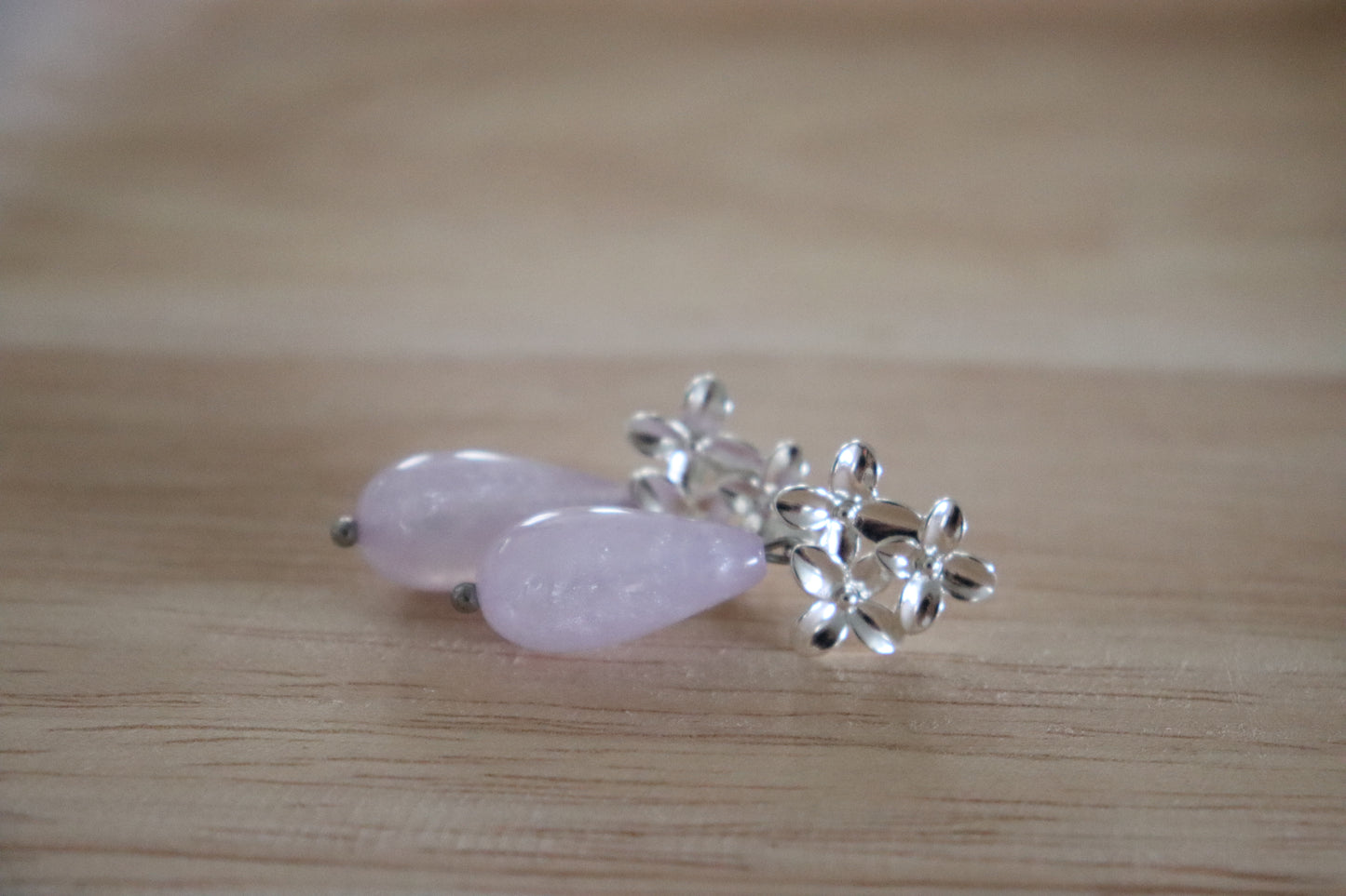 Aurora oorbellen Pastel Lilac