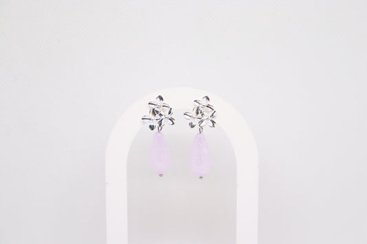 Aurora oorbellen Pastel Lilac