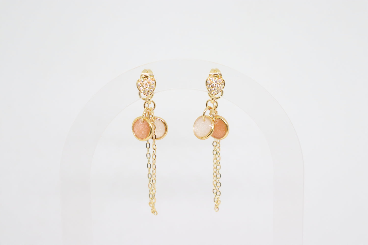 Vivienne oorbellen heart