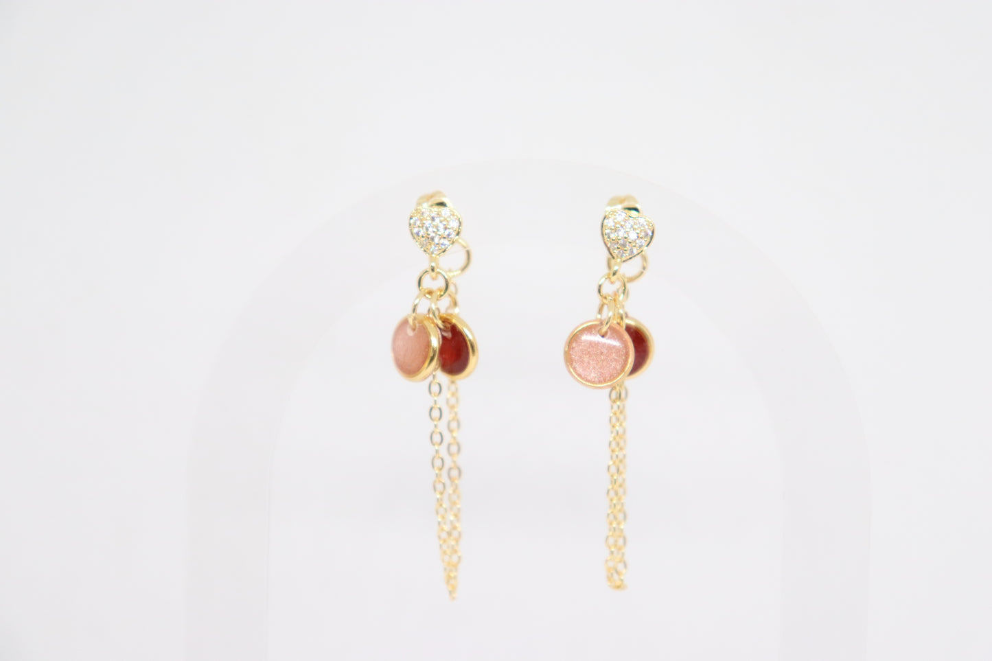 Vivienne oorbellen heart