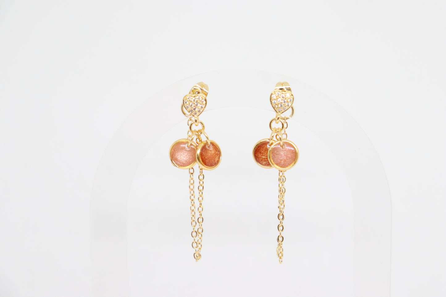 Vivienne oorbellen heart