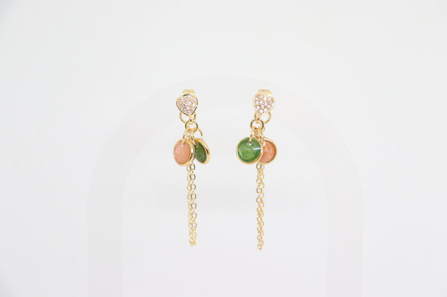 Vivienne oorbellen heart