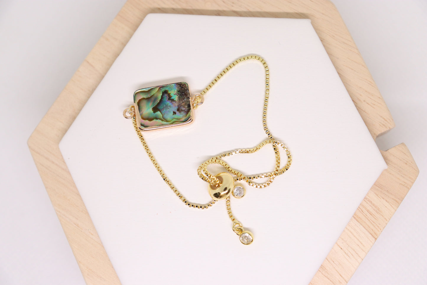 Armband met schuifknoop