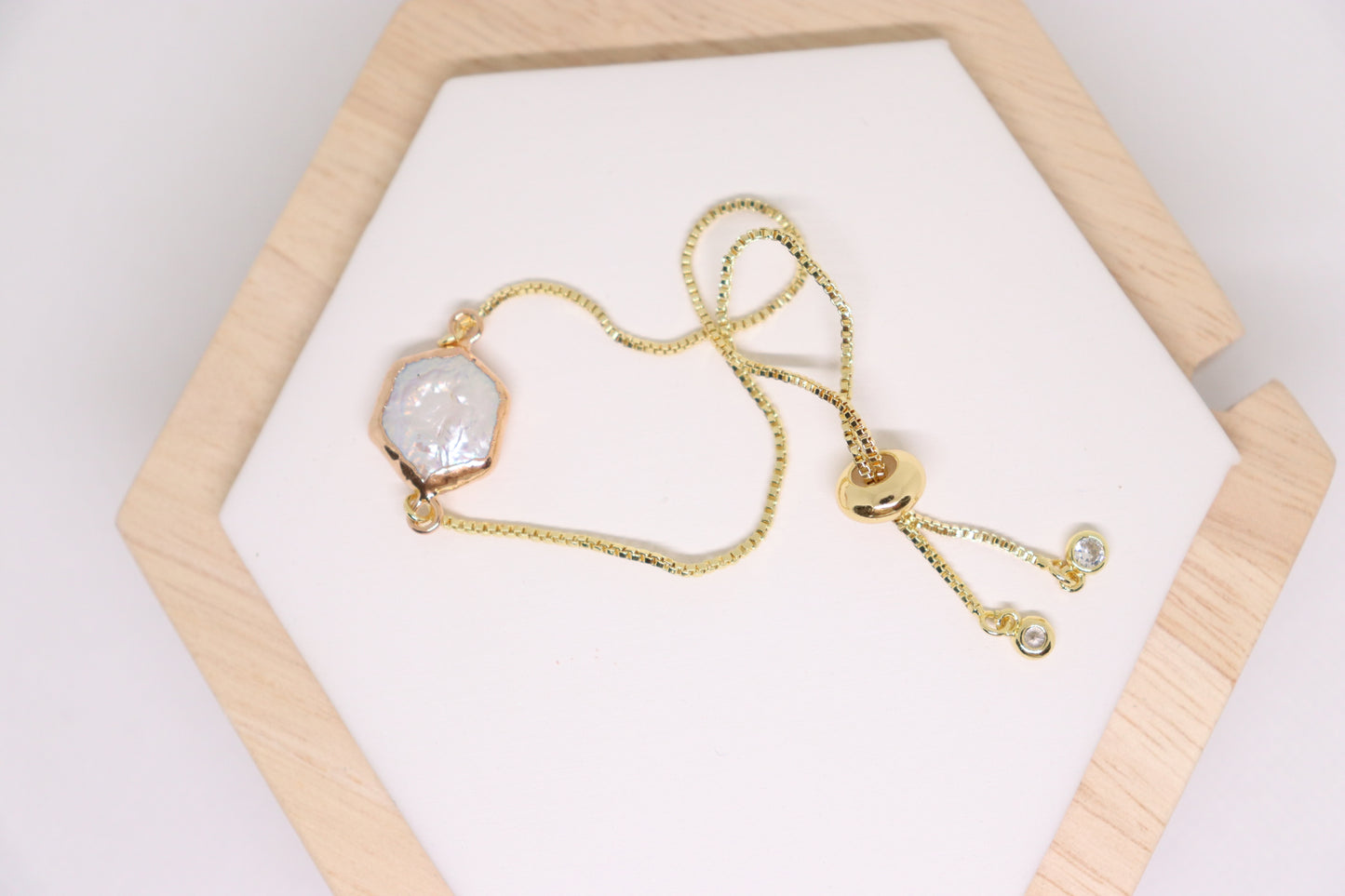 Armband met schuifknoop