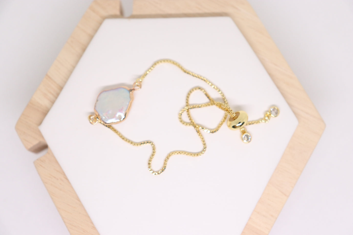 Armband met schuifknoop