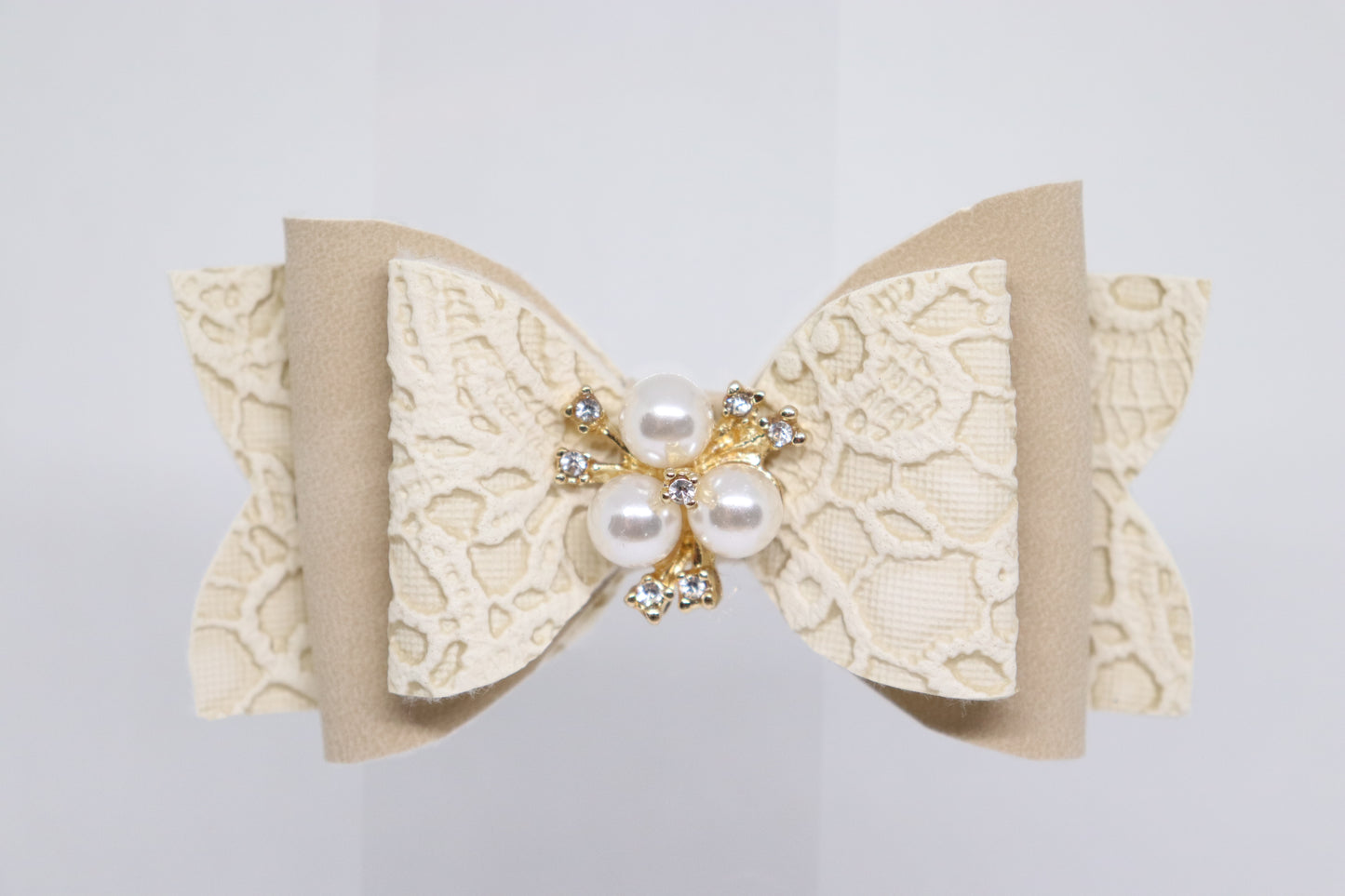 Haarjuweel brown flower