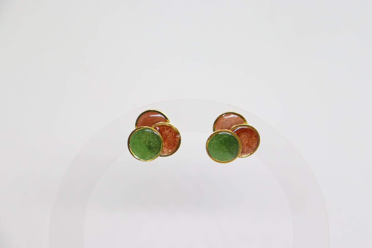Oorbellen Vivienne Studs groen