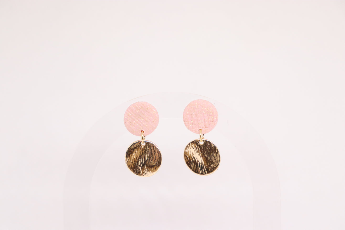 Roze oorbellen Little Lady