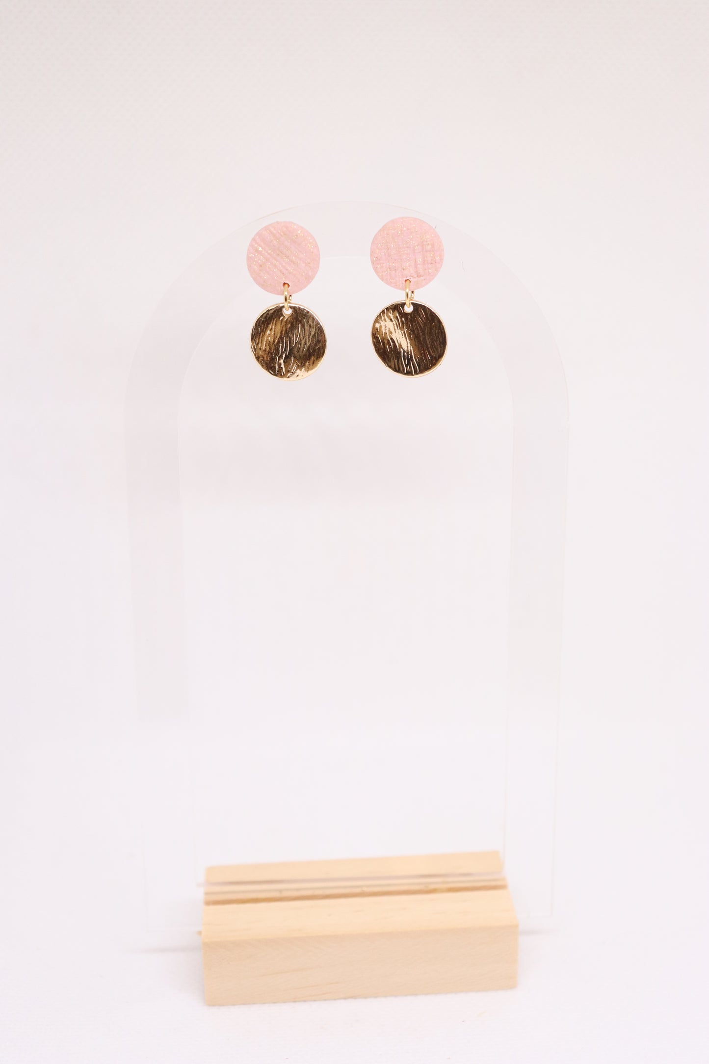 Roze oorbellen Little Lady