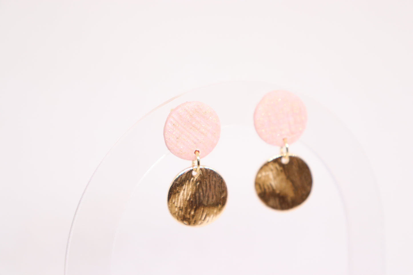 Roze oorbellen Little Lady