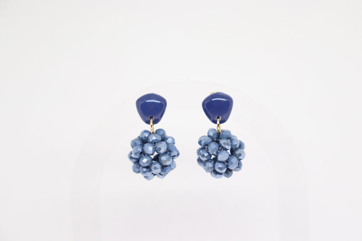 Odette oorbellen blauw