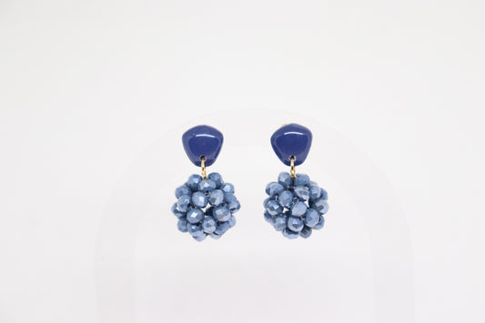 Odette oorbellen blauw