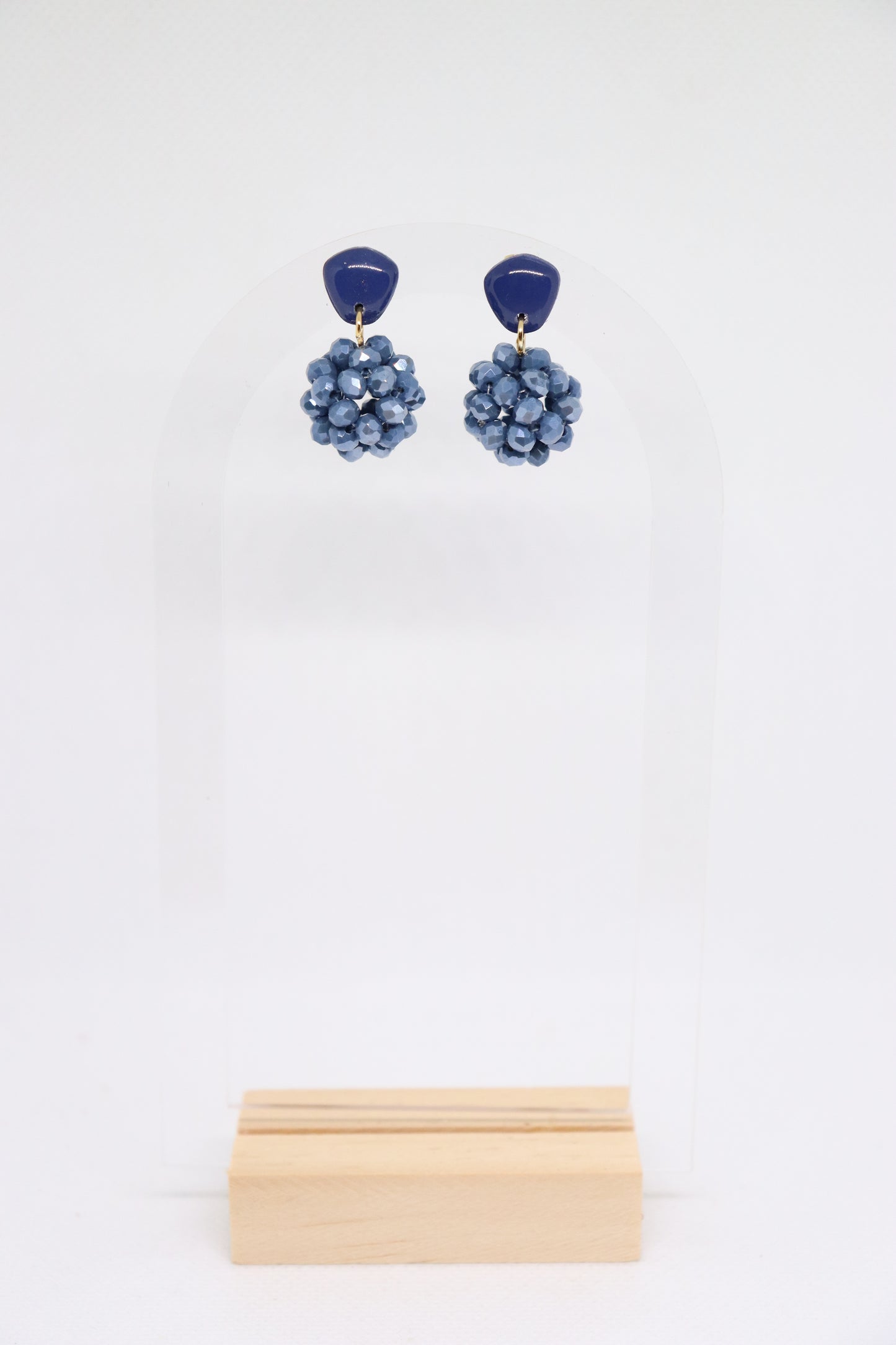Odette oorbellen blauw