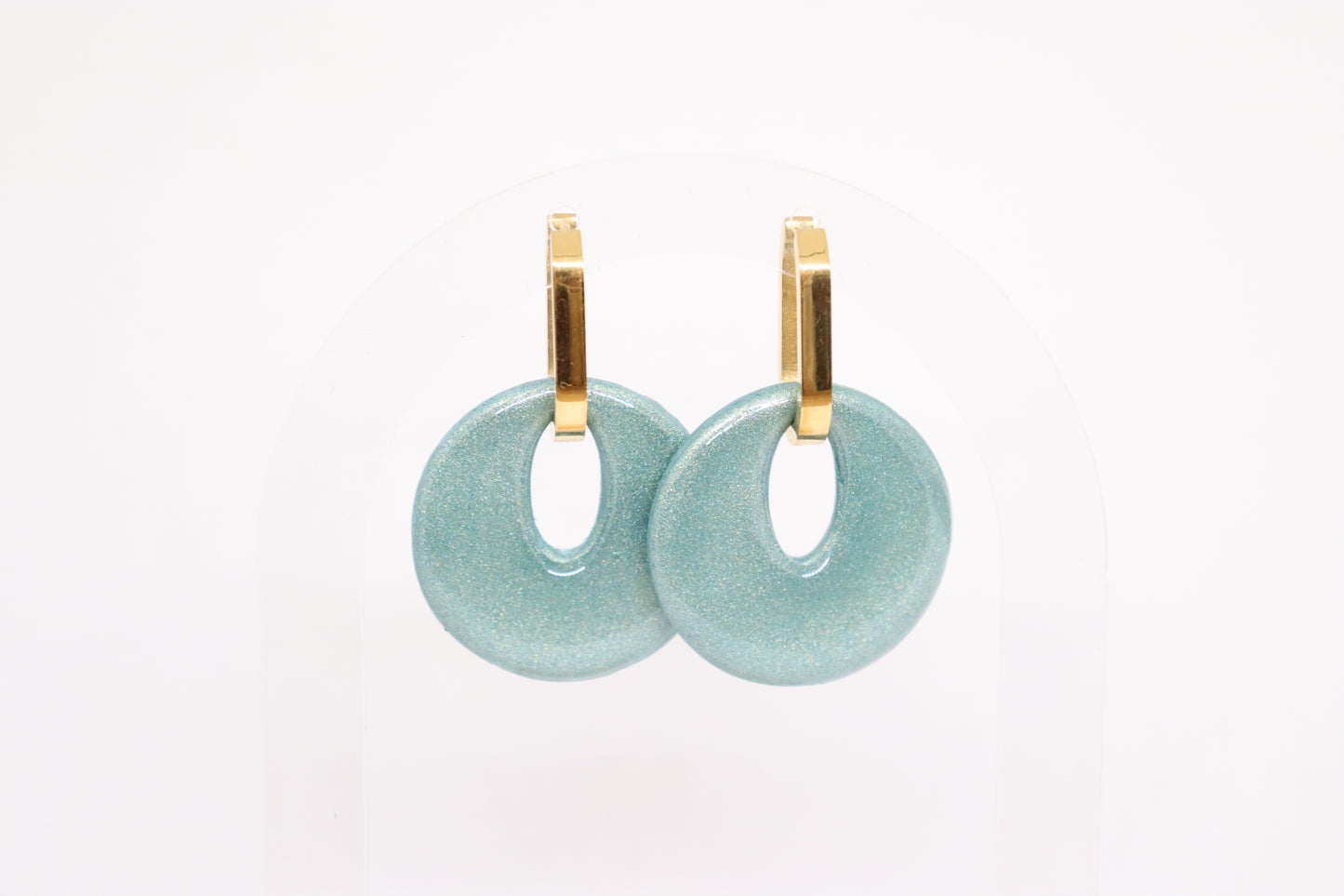 Groene oorbellen Planamar