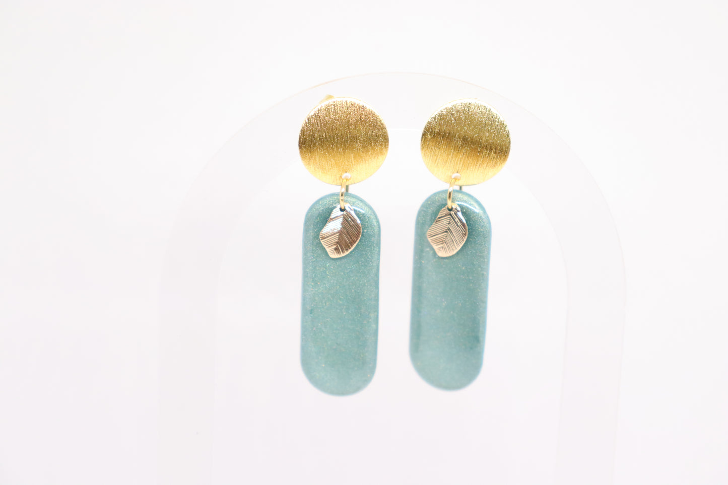 Groene oorbellen Joy