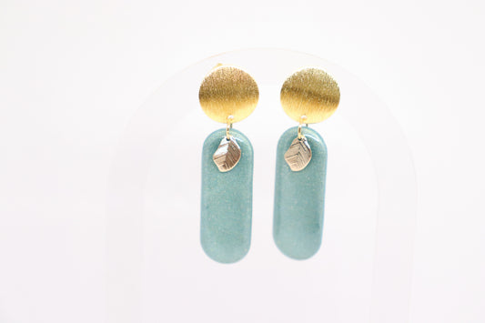 Groene oorbellen Joy