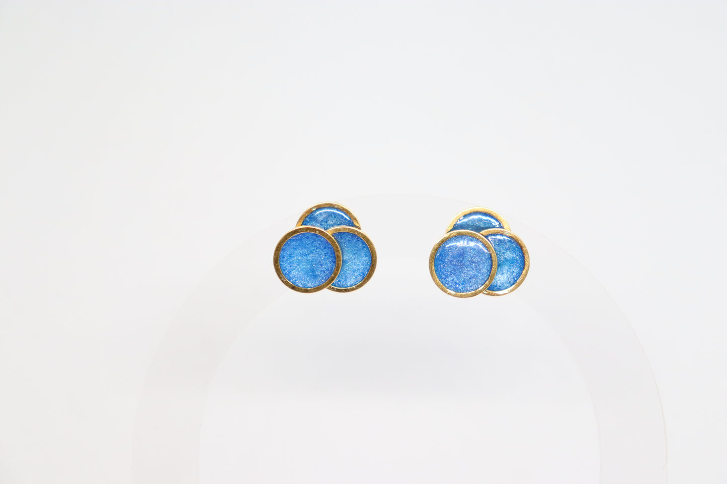 Vivienne oorbellen studs Blauw