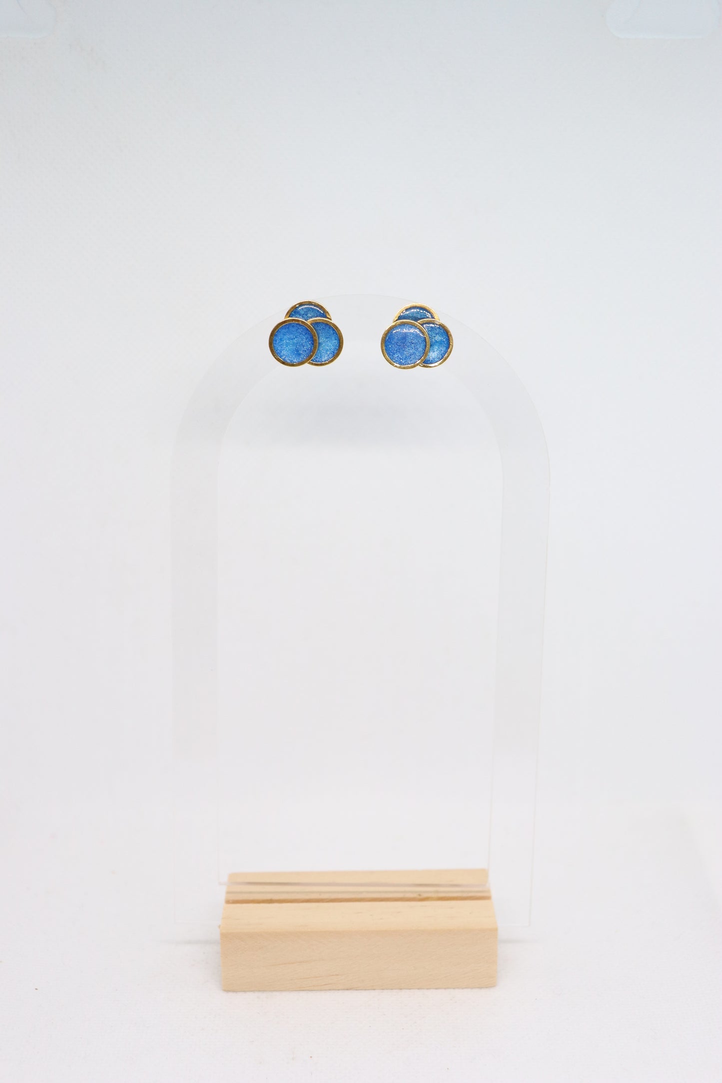 Vivienne oorbellen studs Blauw